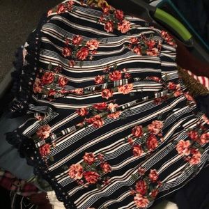 Floral shirts